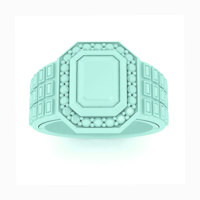 Silicon Diamond Ring