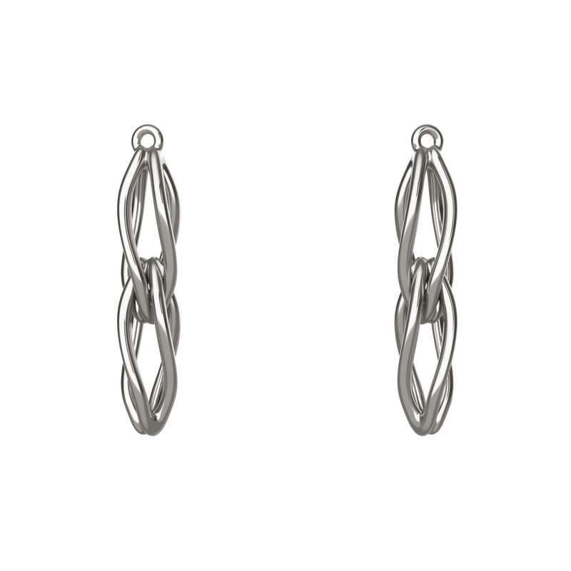 Seaweed Earrings Short by Alberto Ghirardello