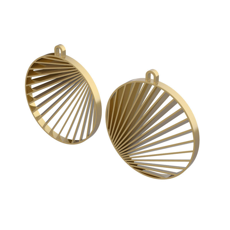Mirage Earrings Round by Alberto Ghirardello