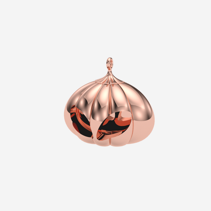 Alien Pumpkin Pendant