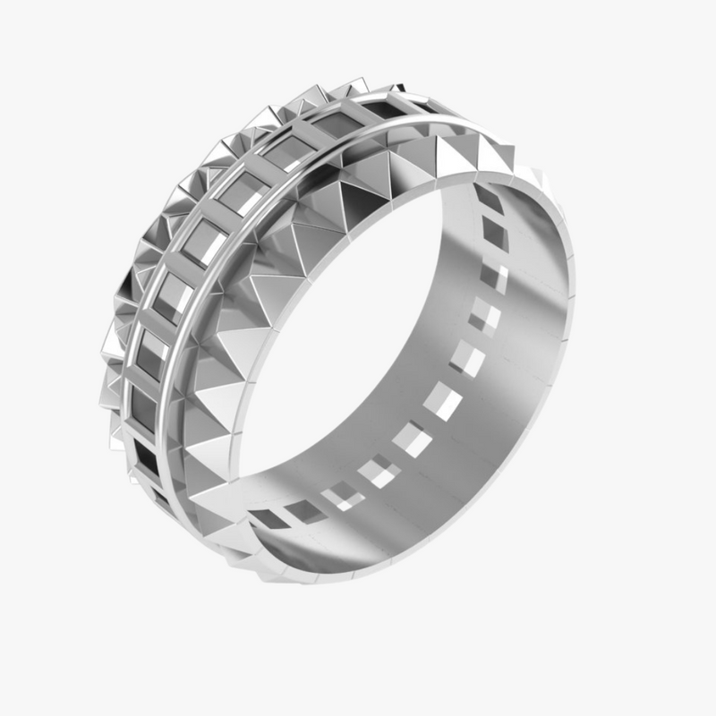 3D Geometry Ring with verges - NFT