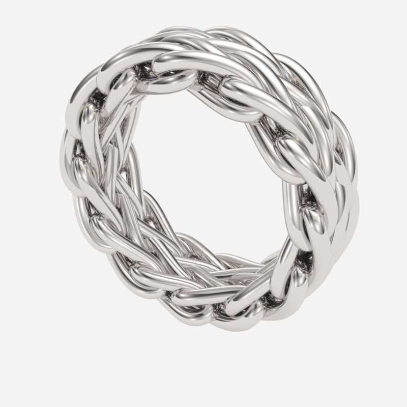 Braided Chain Ring